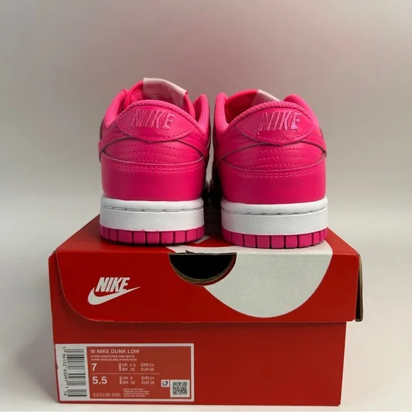 Nike Dunk Low WMNS “Barbie/Hyper Pink” 2023 - Picture 4 of 4